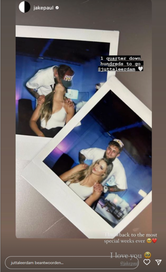 Jutta Leerdam and Jake Paul give an amazing relationship update!  