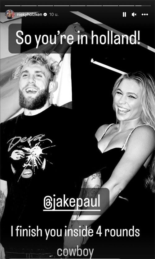 Jake Paul heeft topvechter Nieky Holzken achter zich aan! 'Ik maak je af in 4 ronden je bent toch in NL'