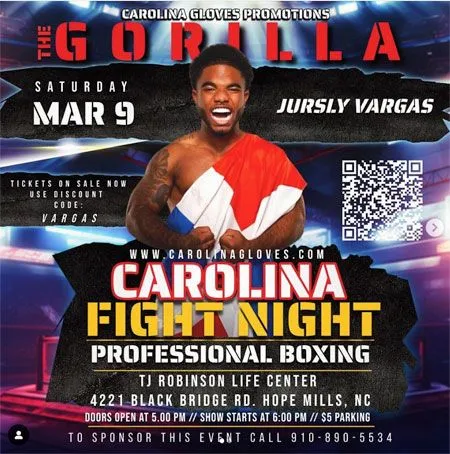 Jursly Vargas, Nederlands bokswonder en Floyd Mayweather pupil 9 maart de ring in