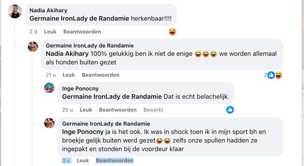 UFC-ster Germaine de Randamie: 'Als honden buiten gezet!'