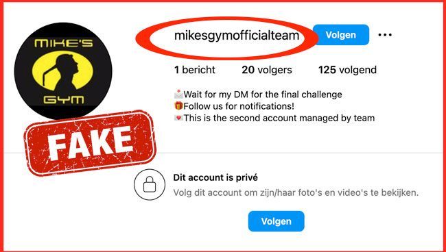 Opgepast! Mike Passenier waarschuwt voor Nep-Instagram account