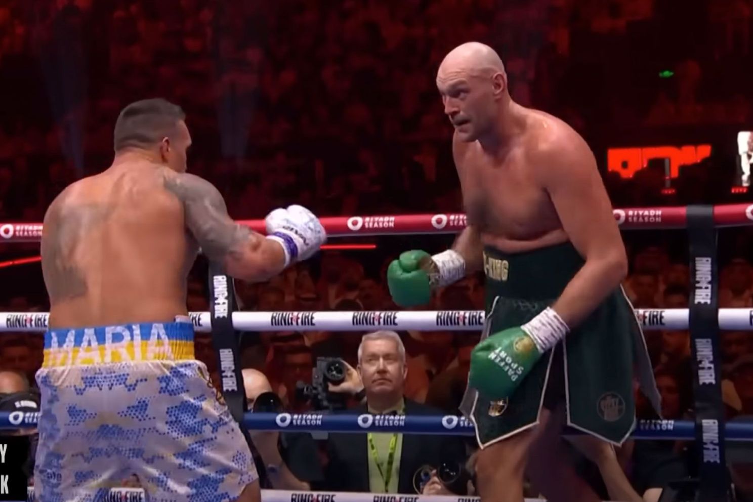 Netflix onthult geheime voorbereiding Usyk op Fury gevecht