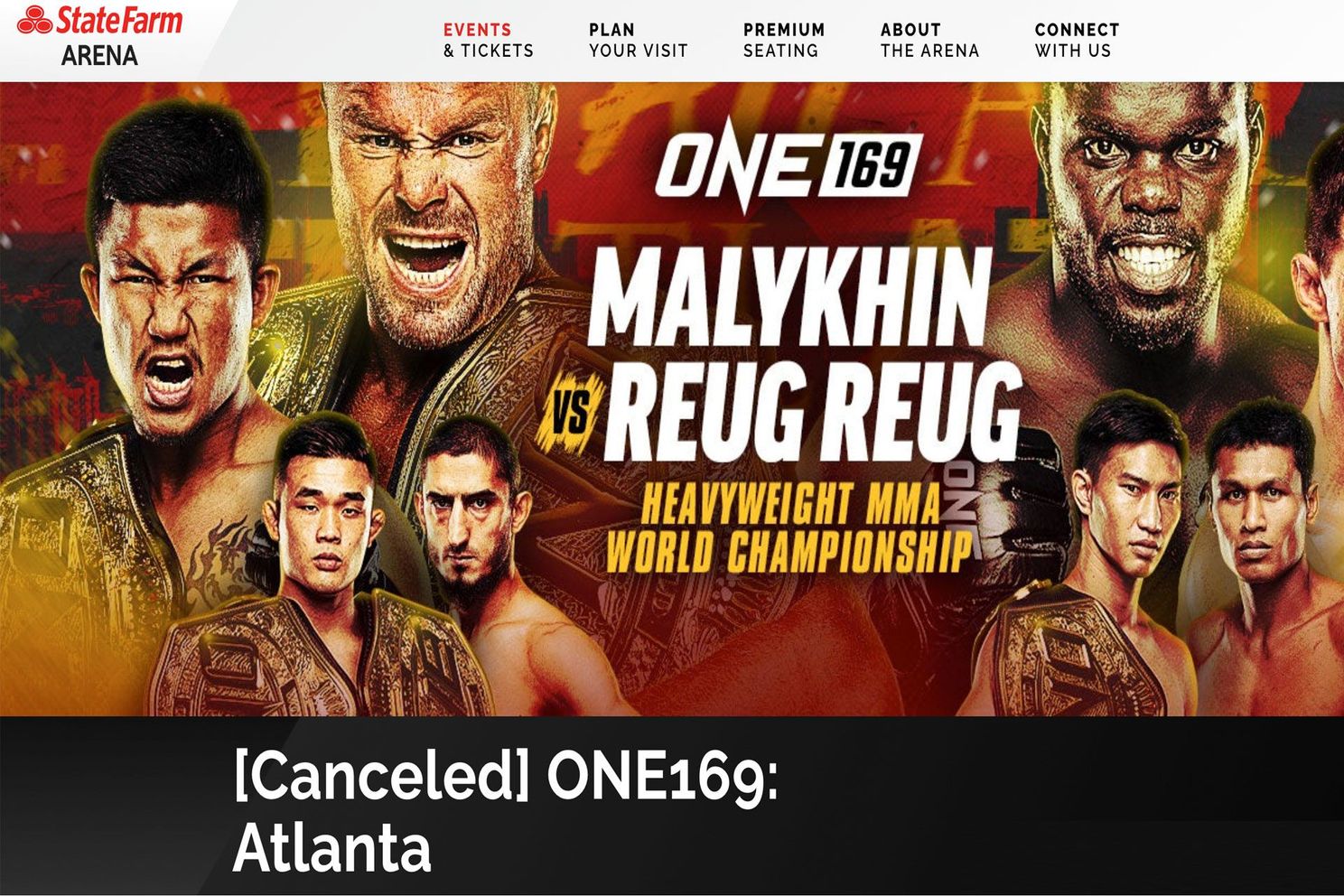 ONE Championship in crisis? Groot event afgelast