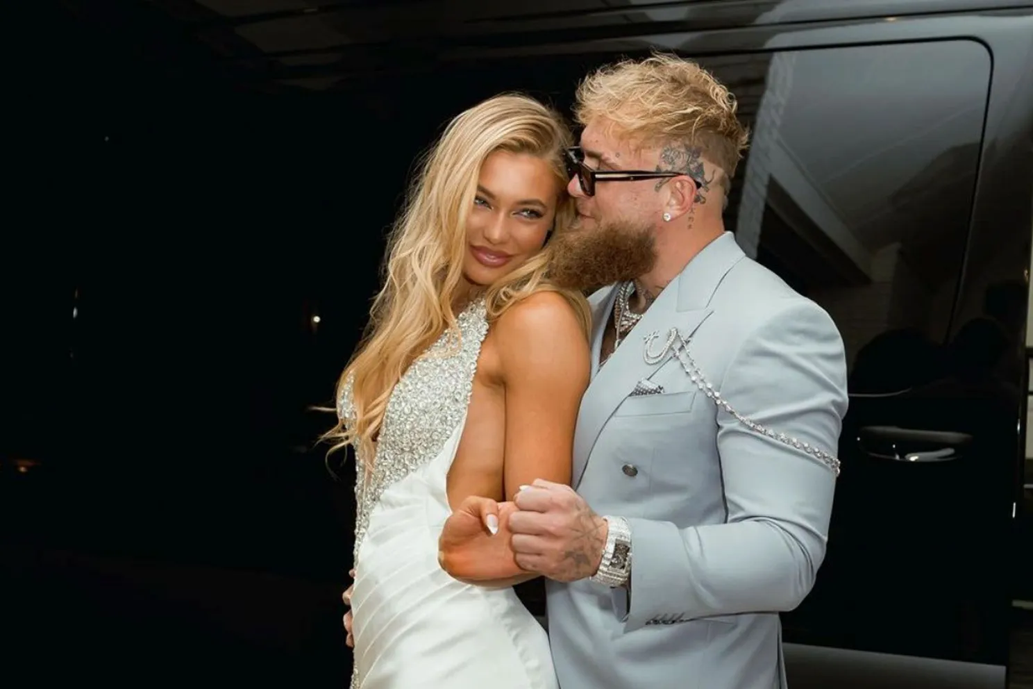 jutta leerdam en jake paul stralen geluk uit