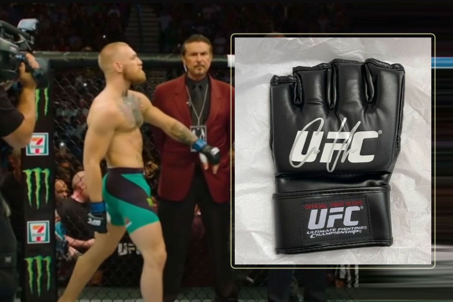Koopje: Nederlandse fan zet uniek Conor McGregor item te koop op internet