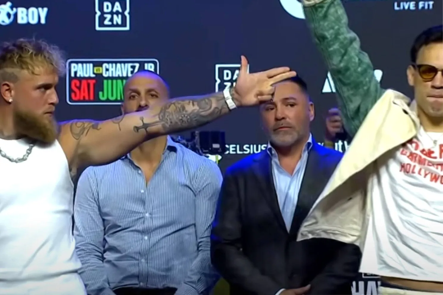 Jake Paul belooft vernedering voor Julio Cesar Chavez Jr. in Anaheim