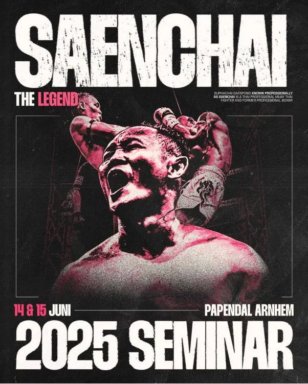 Thaiboks icoon Saenchai terug naar Nederland - en jij kunt meetrainen!