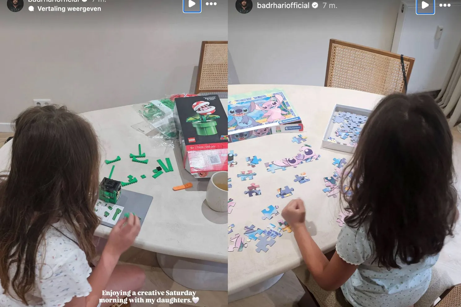 Badr Hari deelt emotioneel moment met zijn kinderen tijdens offerfeest
