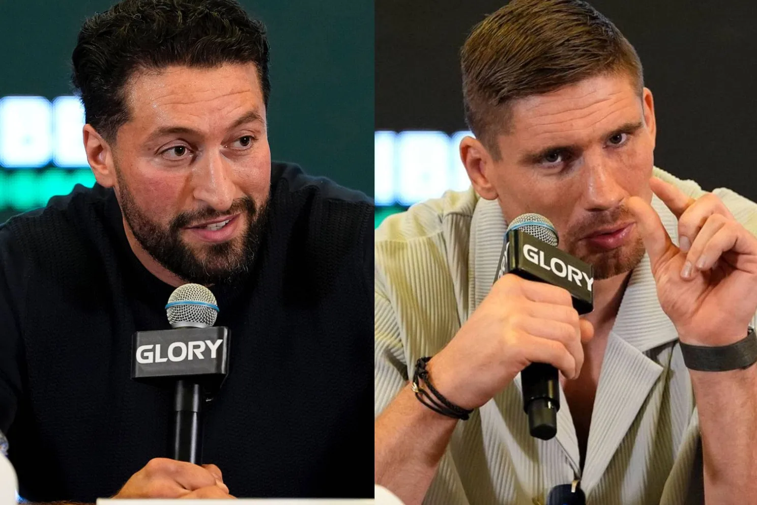 Pijnlijke exit voor Ben Saddik op Glory 100 - blessure maakt einde aan partij