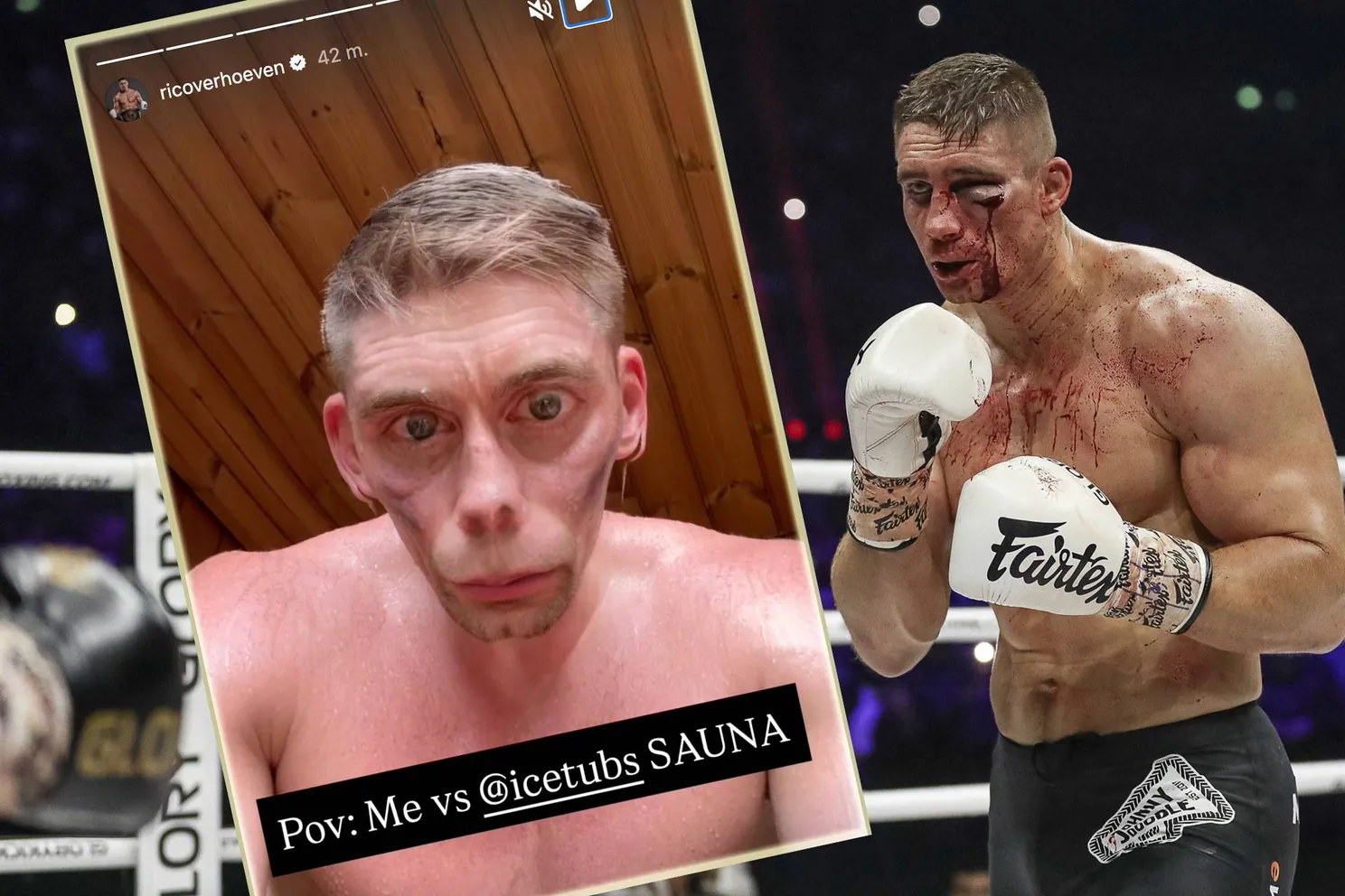 Rico Verhoeven verandert in bizarre saunafoto - filmrol in Lord of the Rings?