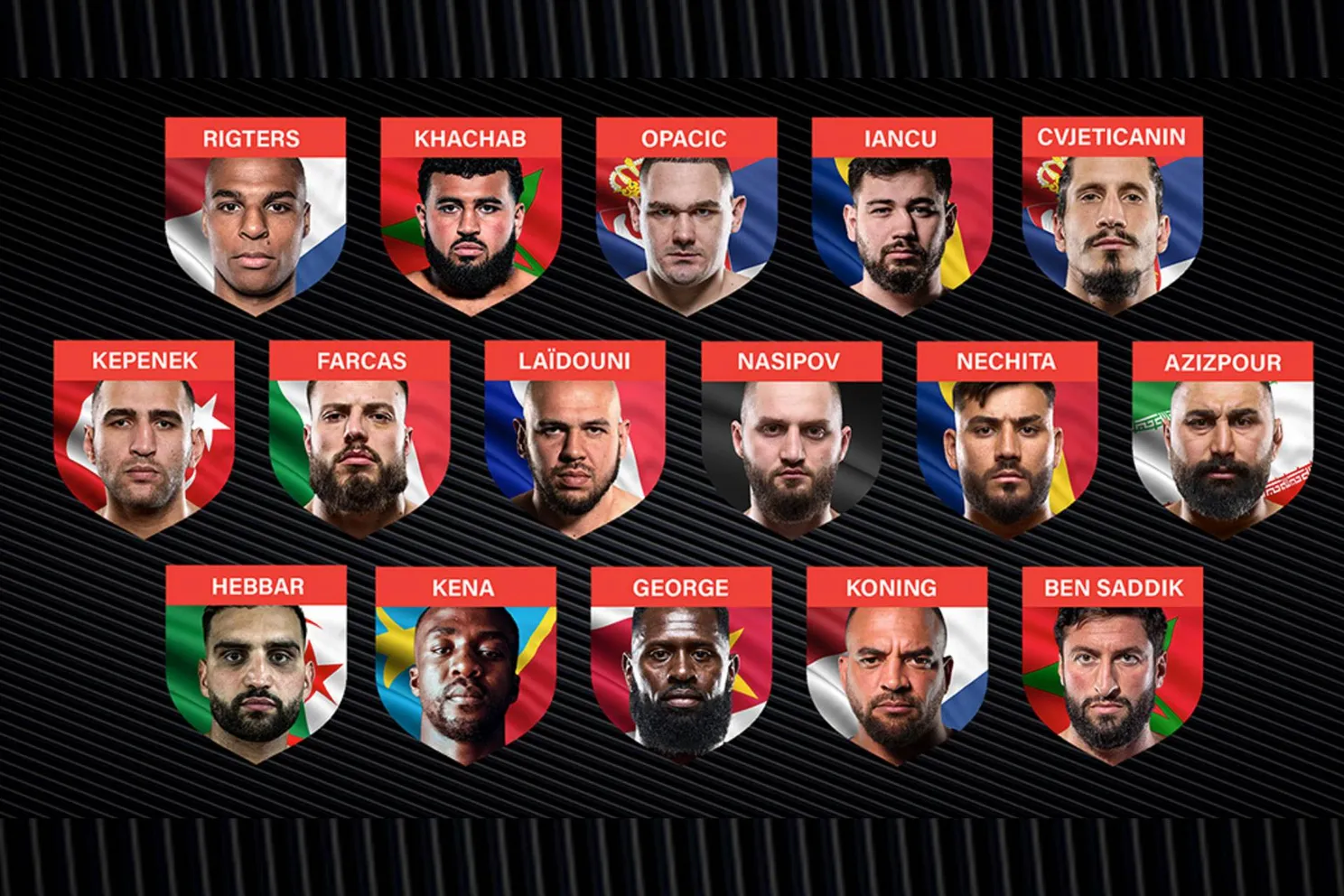 Glory 103 laat fans stemmen op megagevechten in Rotterdam