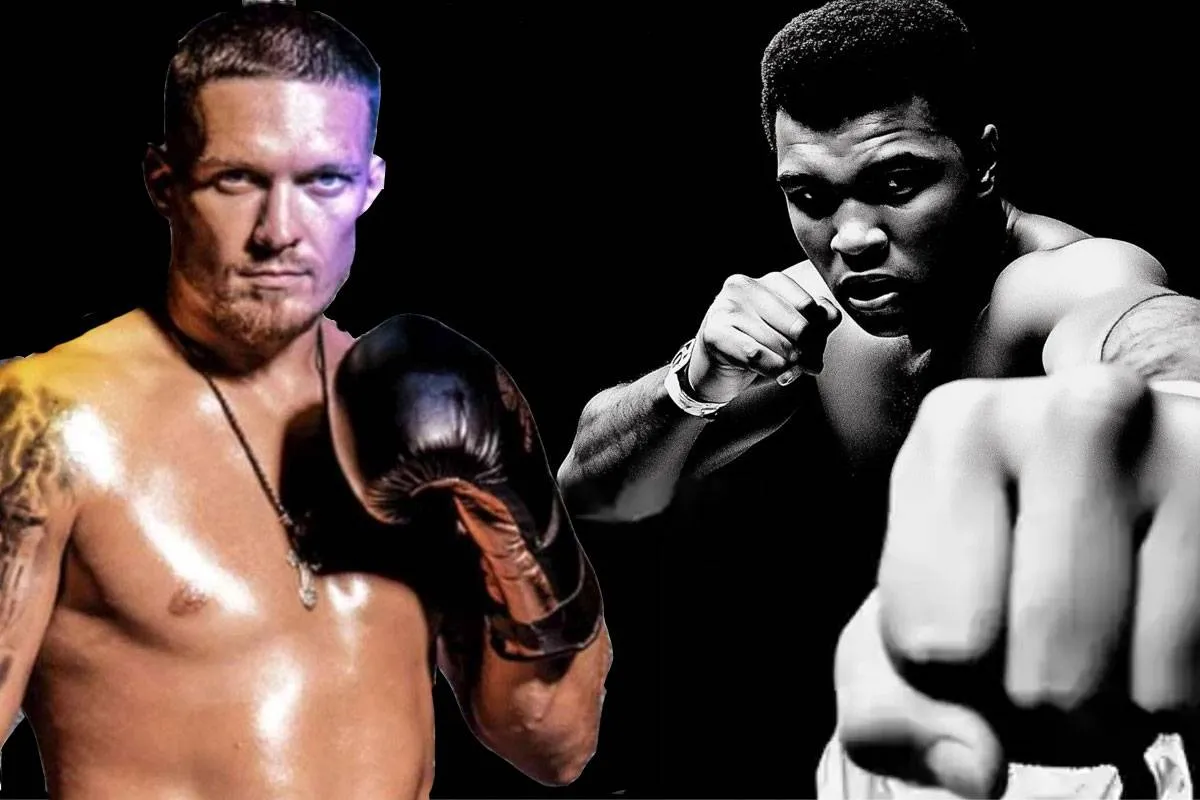 BIZAR FEIT! Boksiconen Usyk en Ali zijn exacte kopieën van elkaar - dit is waarom