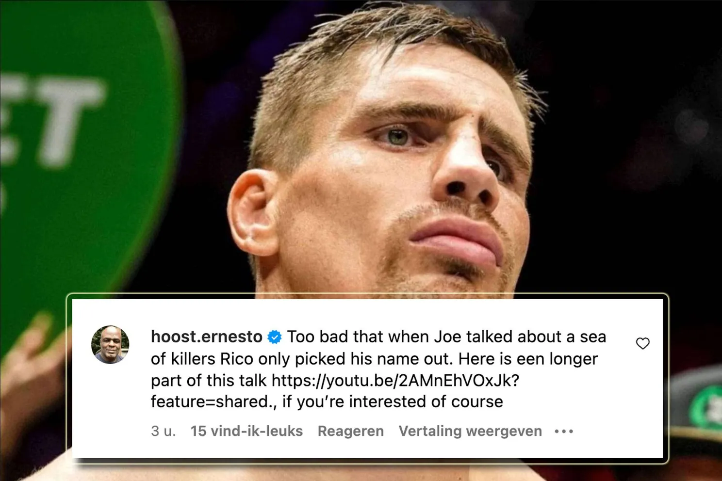 Rico Verhoeven stoot zijn helden voor het hoofd in video met Joe Rogan!