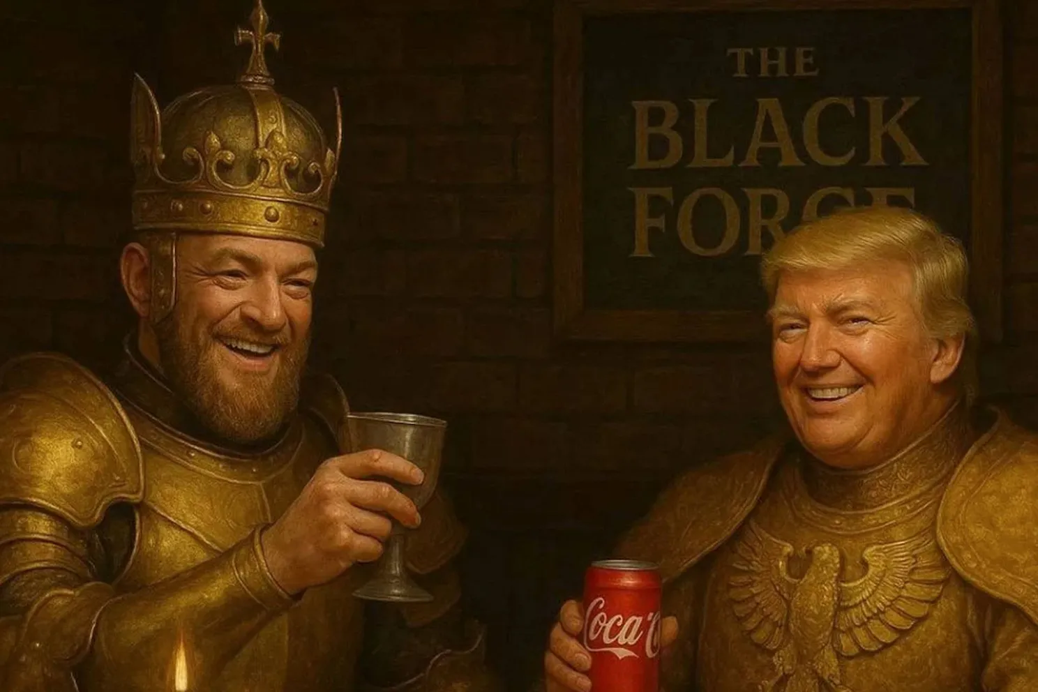 Conor McGregor nodigt Trump uit voor de beste 'COKE' in Dublin – internet ontploft