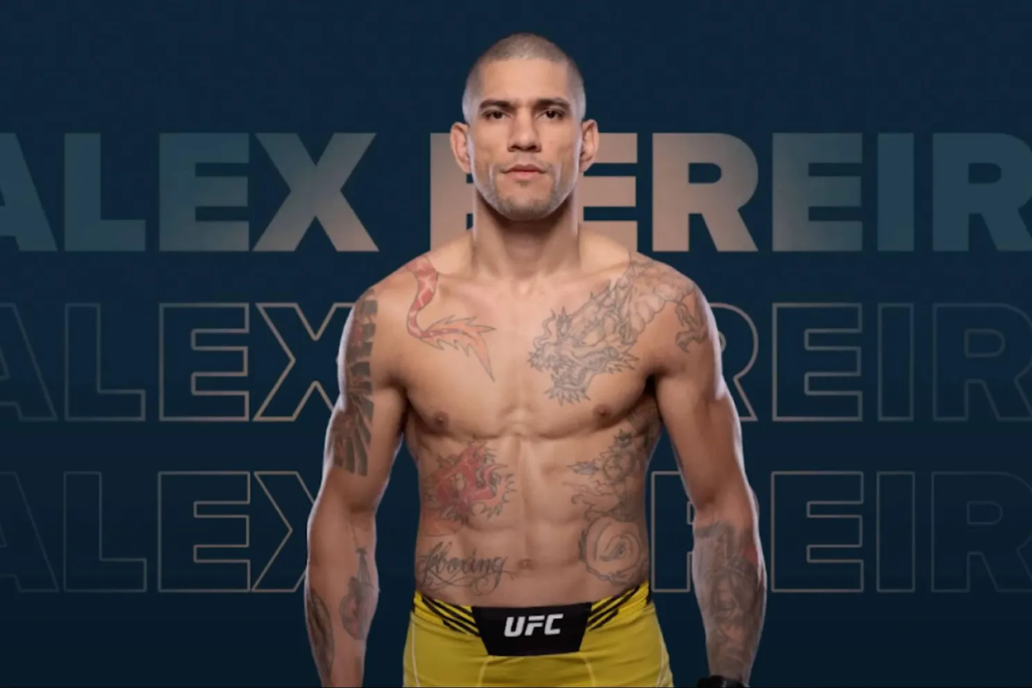 Chaos! UFC's Alex Pereira jaagt team stuipen op het lijf in duister spookhuis