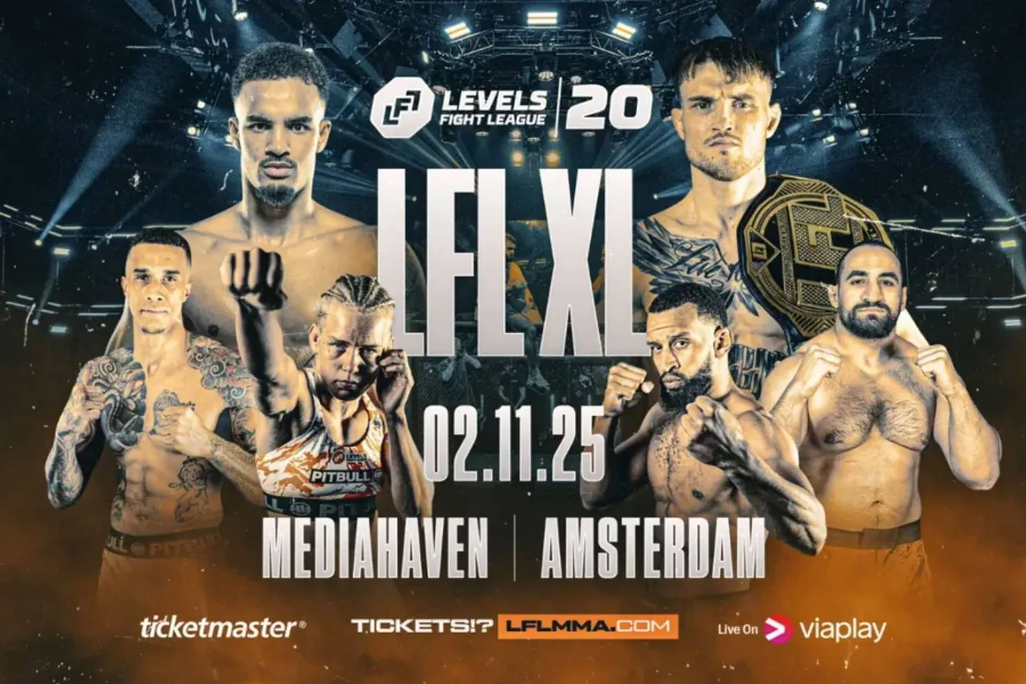 Glory-kampioen Tyjani Beztati maakt MMA-debuut in Amsterdam