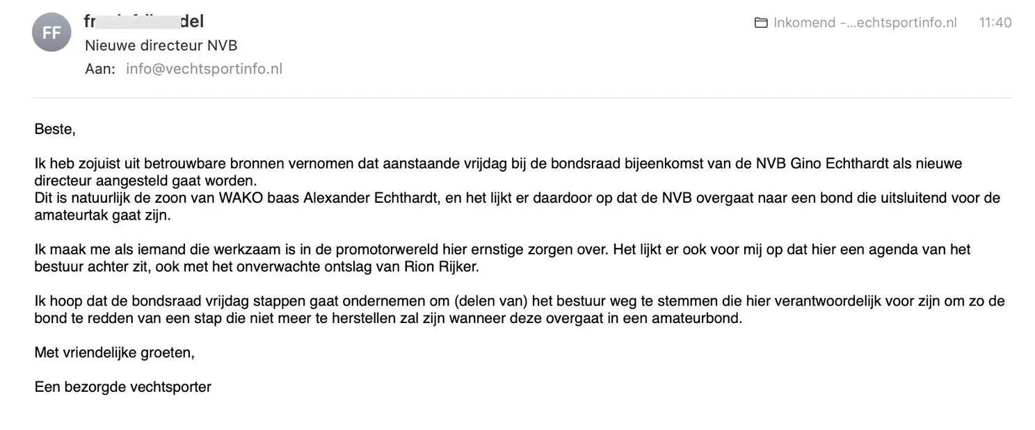 Nederlandse Vechtsport Bond op rand van instorten - dit gaat fout aflopen?