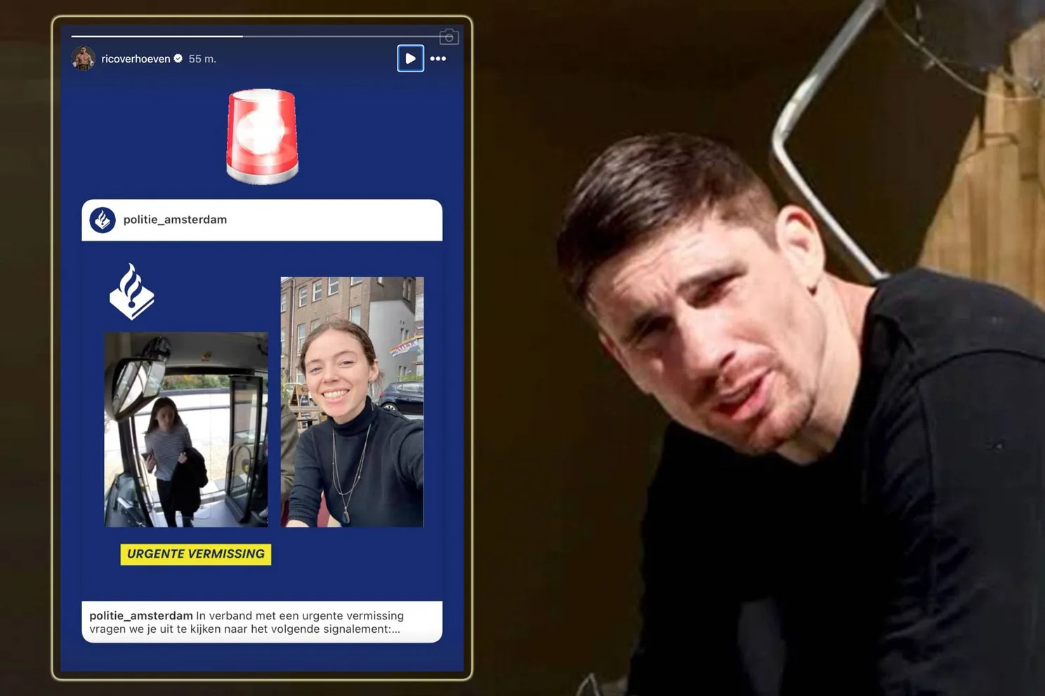 Rico Verhoeven deelt emotionele oproep om vermiste Luna Rijken terug te vinden