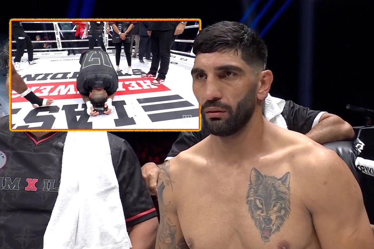 Glory ster Rajabzadeh stopt met kickboksen - breekt na nederlaag tegen Khbabez