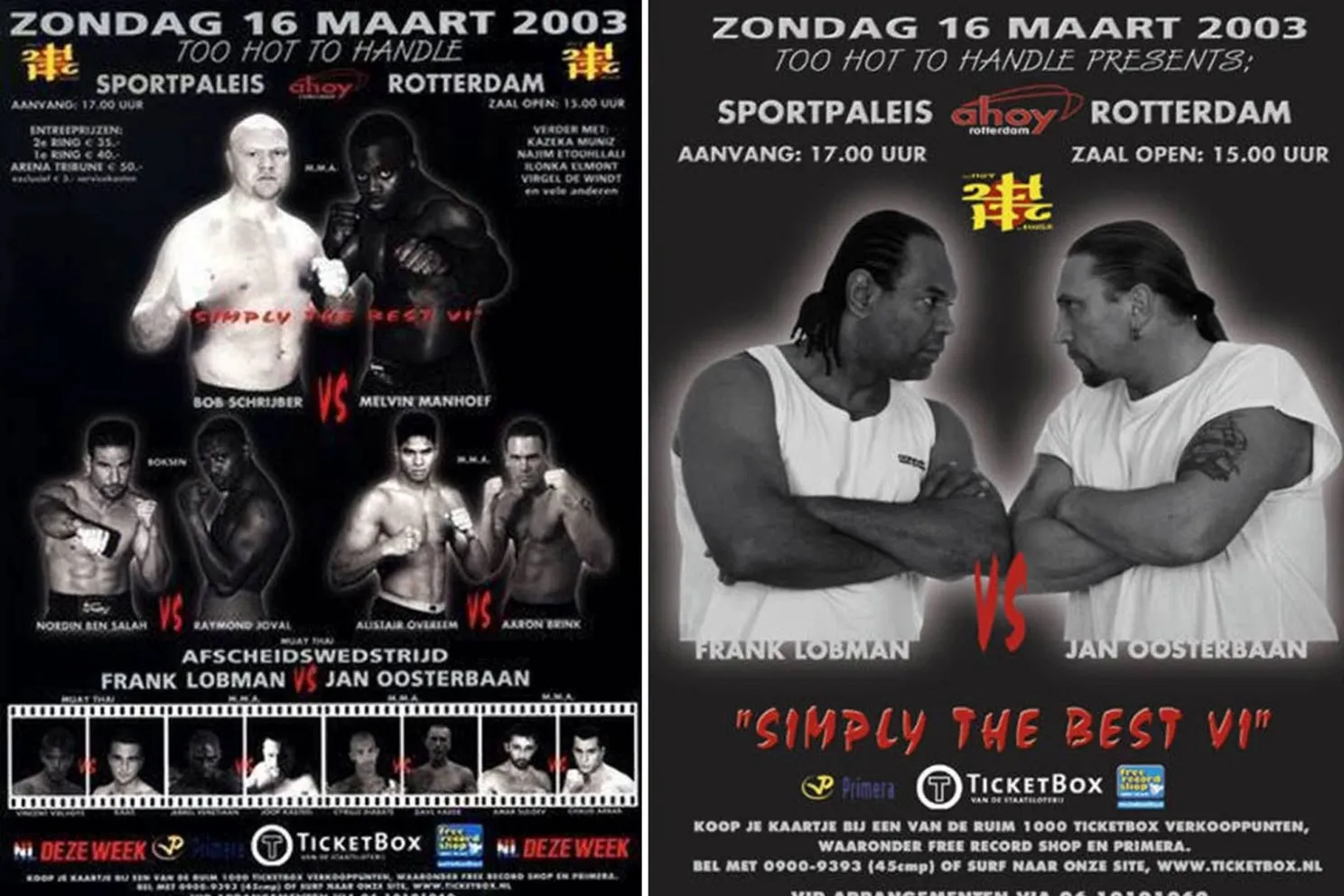 “Manhoef en Schrijber maakten het af” – Dit was pure Nederlandse vechtsport