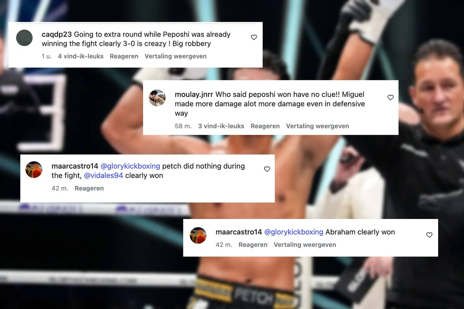 Glory-fans snappen niks van uitslagen in Tokio: “Dit was gewoon diefstal”