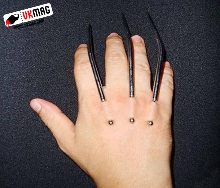Hand piercing