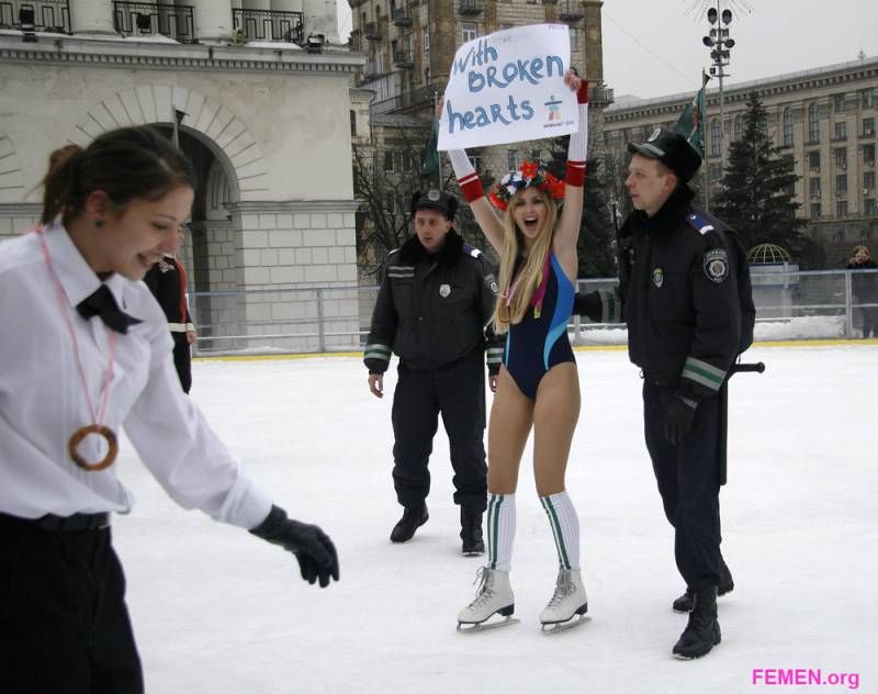 Cows on Ice or Shame on Ice