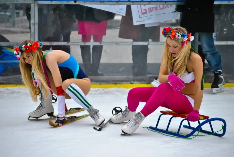 Cows on Ice or Shame on Ice