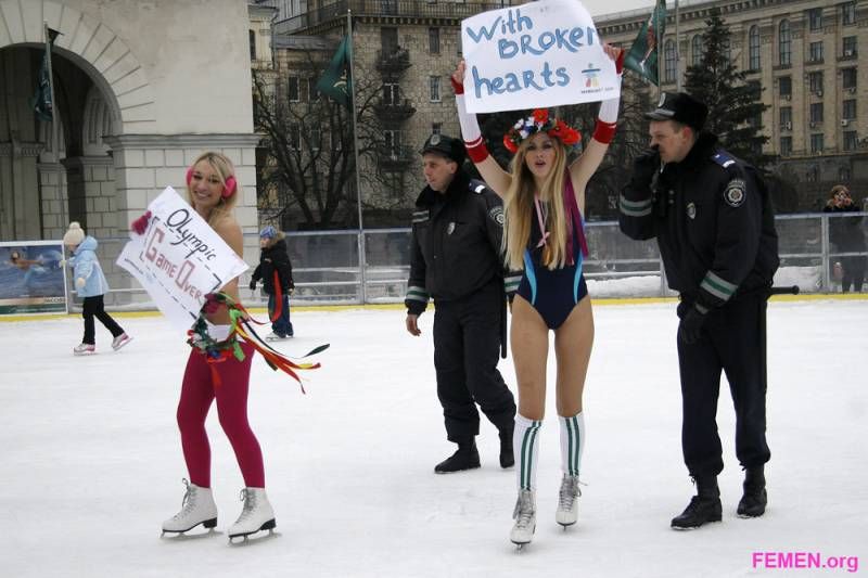 Cows on Ice or Shame on Ice