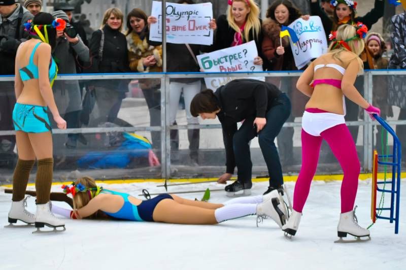 Cows on Ice or Shame on Ice