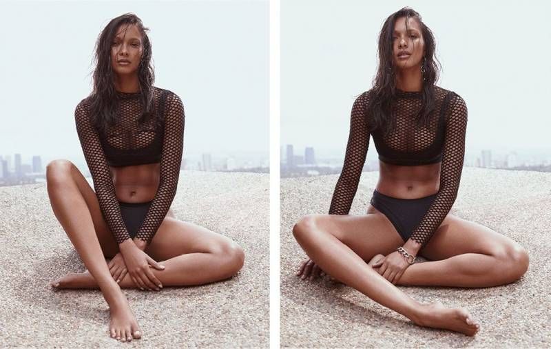 Super sexy Lais Ribeiro voor Fae Swim