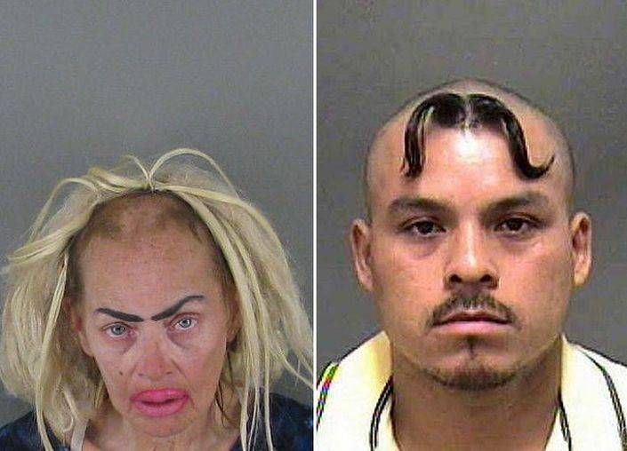 Mega slechte mugshots verzameling