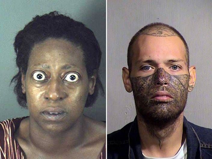 Mega slechte mugshots verzameling