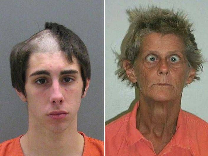 Mega slechte mugshots verzameling