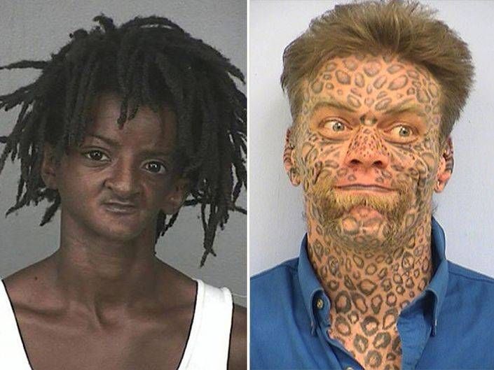 Mega slechte mugshots verzameling