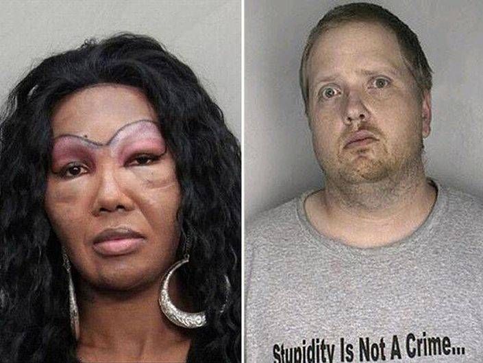 Mega slechte mugshots verzameling