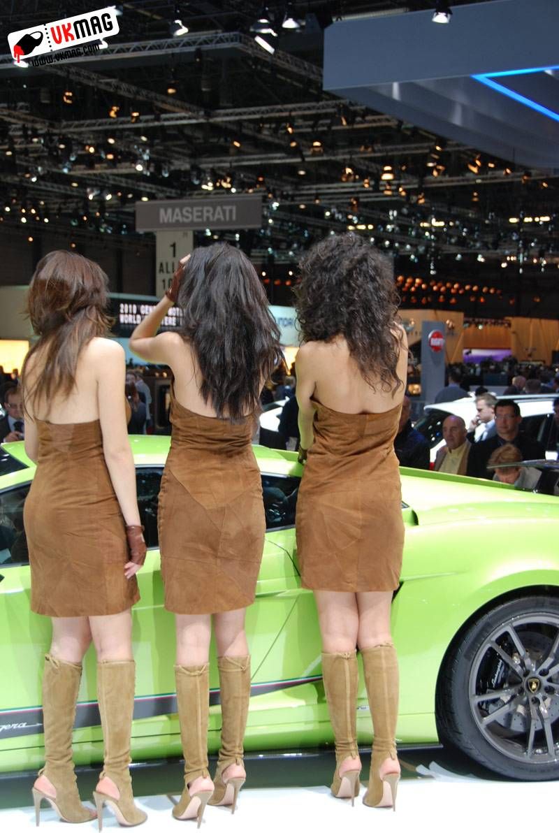 Autosalon Geneve 2010: De dames van Lamborghini