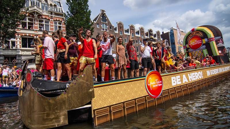Gelukkig hebben we de foto’s nog: De Canal Pride Amsterdam 2018