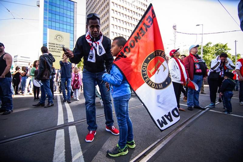 De huldiging van Feyenoord in foto's!