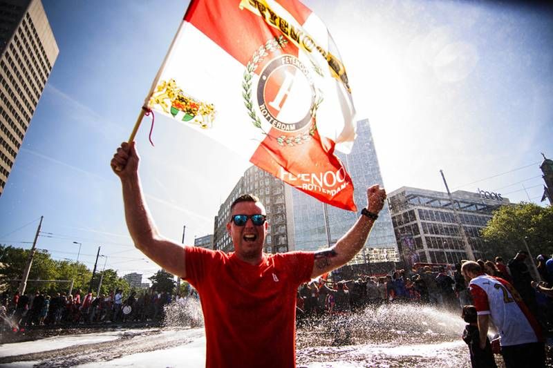 De huldiging van Feyenoord in foto's!
