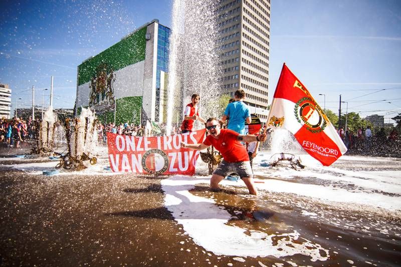 De huldiging van Feyenoord in foto's!