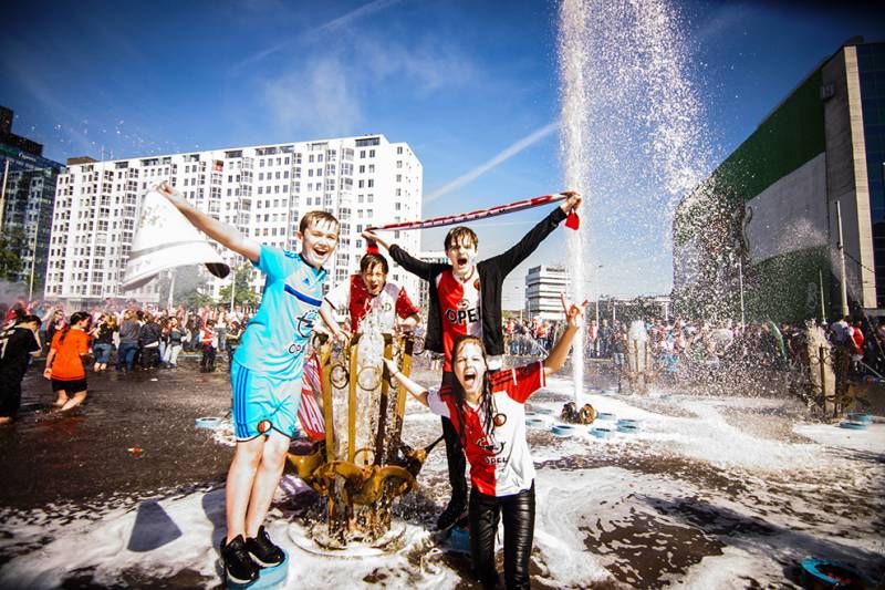 De huldiging van Feyenoord in foto's!