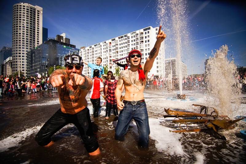 De huldiging van Feyenoord in foto's!