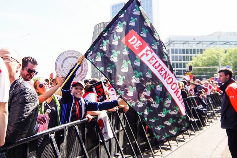 De huldiging van Feyenoord in foto's!