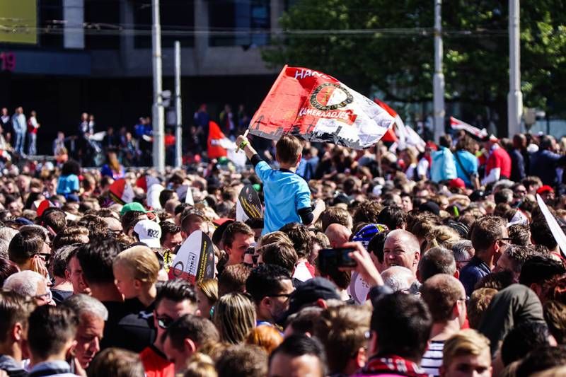 De huldiging van Feyenoord in foto's!