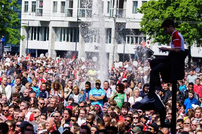 De huldiging van Feyenoord in foto's!