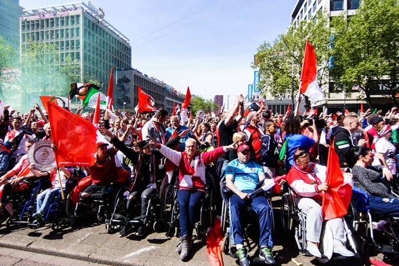 De huldiging van Feyenoord in foto's!
