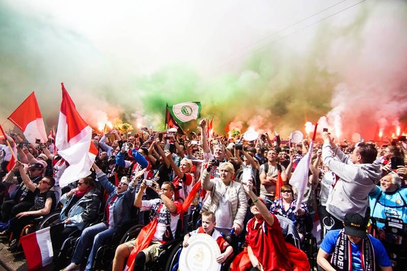 De huldiging van Feyenoord in foto's!