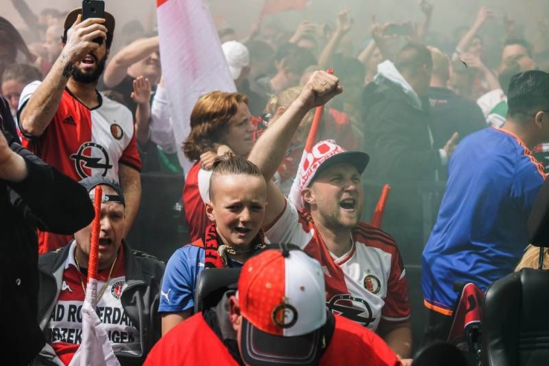 De huldiging van Feyenoord in foto's!
