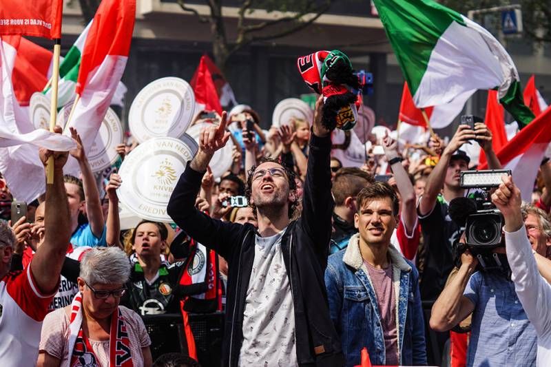 De huldiging van Feyenoord in foto's!